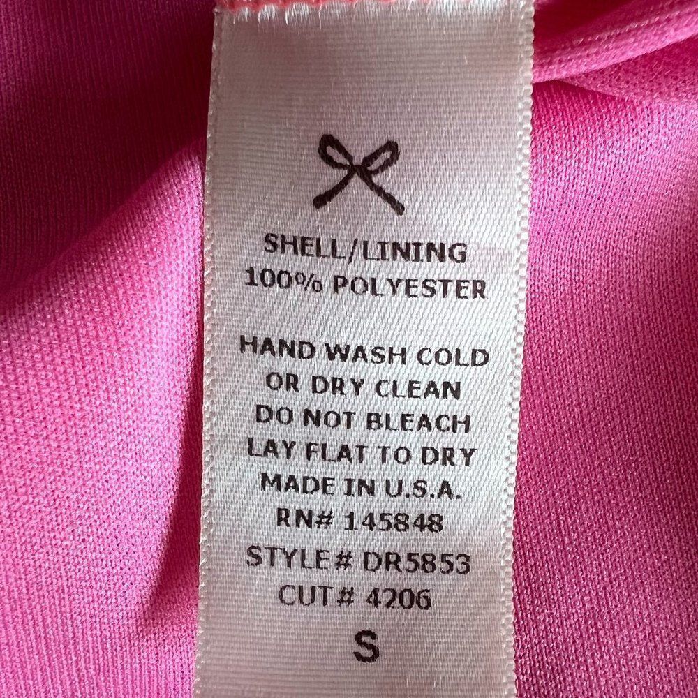 Everly PINK Mini Dress Size S - Picture 5 of 5